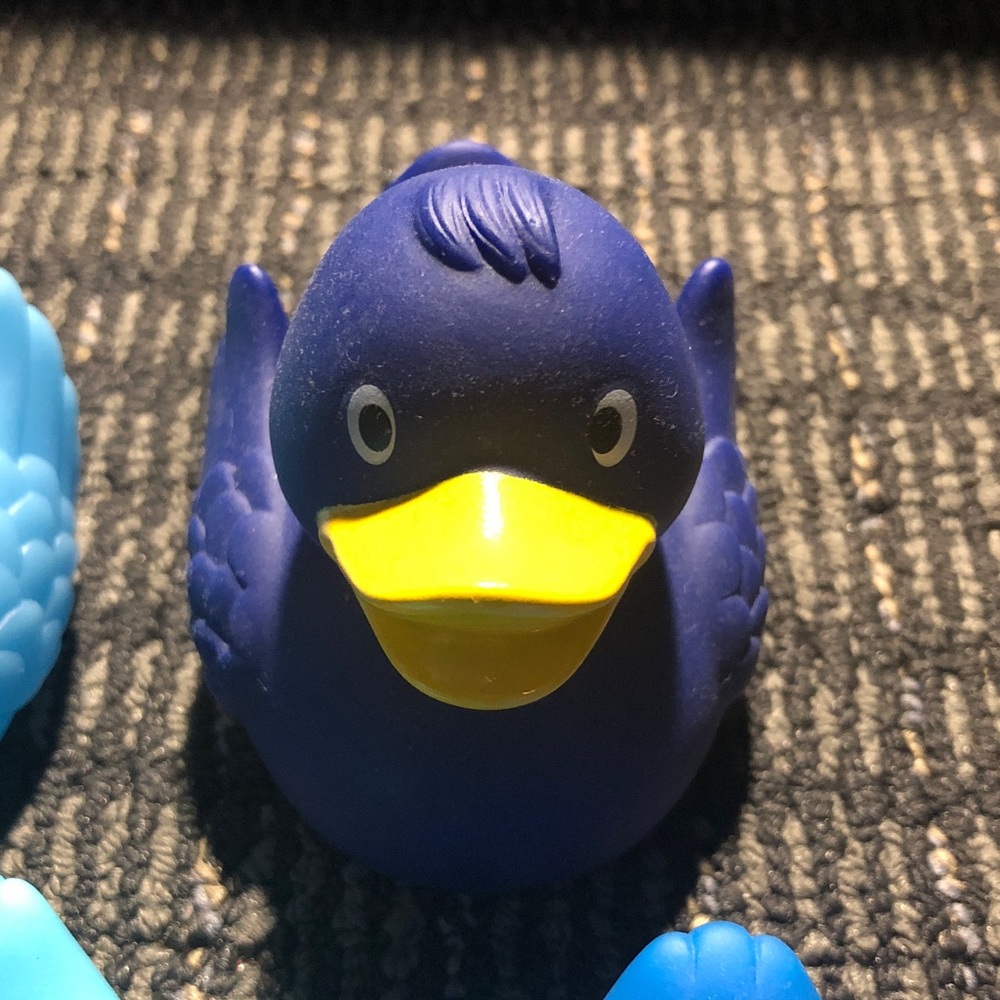 💐 Set of Blue Rubber Ducks - Picture 5 of 9
